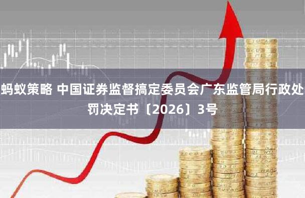 蚂蚁策略 中国证券监督搞定委员会广东监管局行政处罚决定书〔2026〕3号