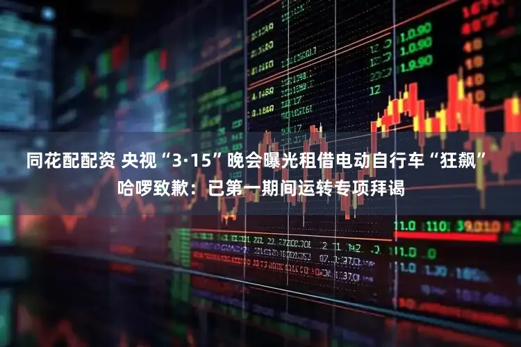 同花配配资 央视“3·15”晚会曝光租借电动自行车“狂飙” 哈啰致歉：已第一期间运转专项拜谒