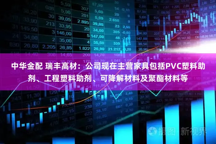 中华金配 瑞丰高材：公司现在主营家具包括PVC塑料助剂、工程塑料助剂、可降解材料及聚酯材料等
