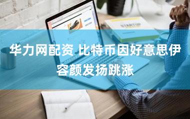 华力网配资 比特币因好意思伊容颜发扬跳涨