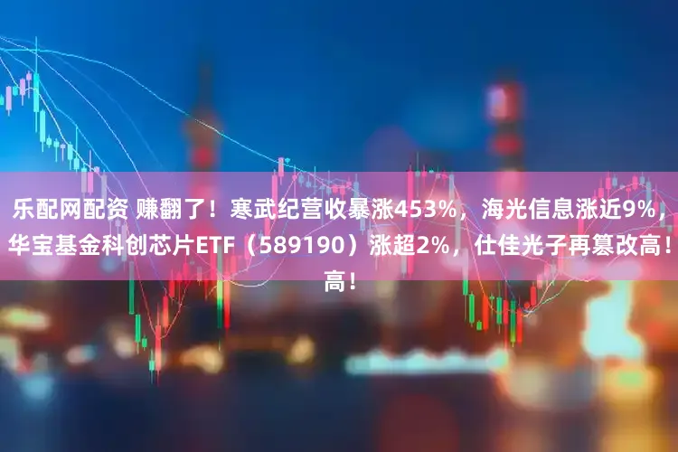 乐配网配资 赚翻了！寒武纪营收暴涨453%，海光信息涨近9%，华宝基金科创芯片ETF（589190）涨超2%，仕佳光子再篡改高！