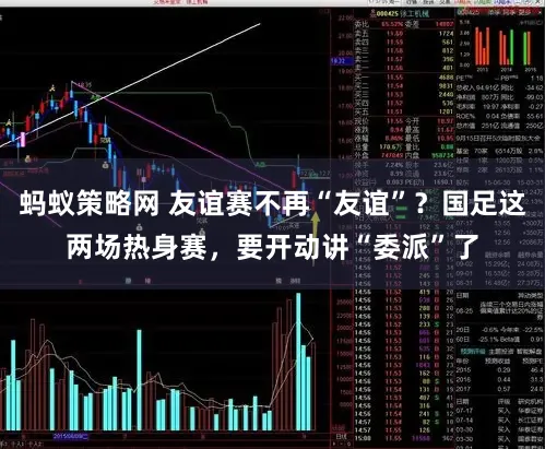 蚂蚁策略网 友谊赛不再“友谊”?国足这两场热身赛,要开动讲“委派”了