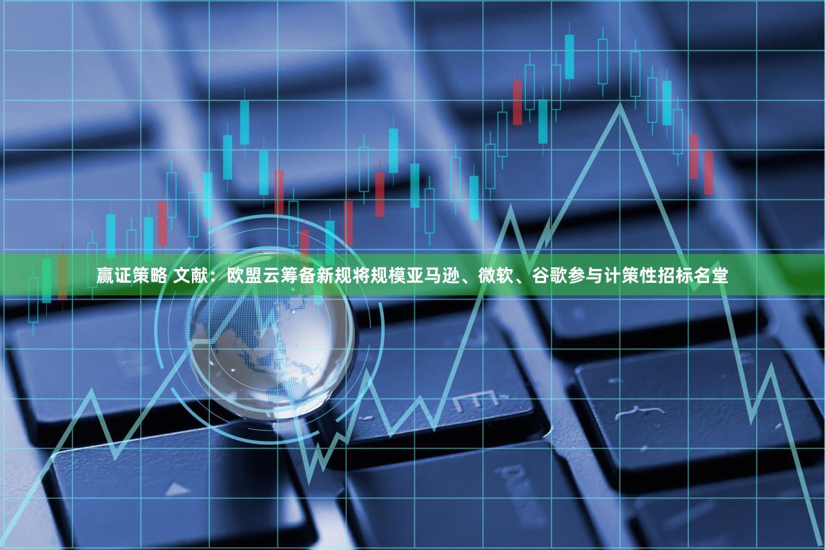 赢证策略 文献：欧盟云筹备新规将规模亚马逊、微软、谷歌参与计策性招标名堂